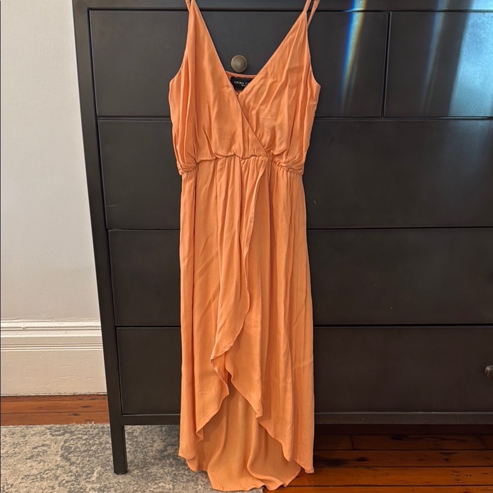 Peach Maxi Dress